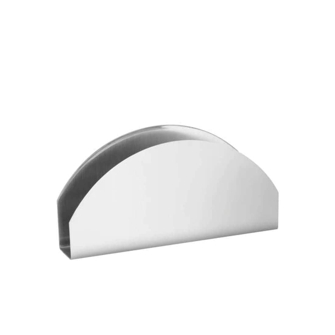 High Grade Stainless Steel Miro Napkin Holder, 18.5 Cm, Silver | Durable, Rust Free & Dishwasher Safe