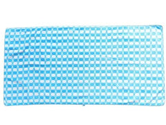 Status Contract Microfiber Bath & Hand Towels 600 Gsm | Soft Coral Fleece Towel With Hook Quick Dry Super Absorbent Stripes Bath Towel For Men & Women (Sky Blue)