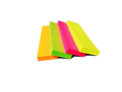 450 Sticky Notes (3 Mix Colors-150 Sheets Each Color Size -1 X 3 Inches) | Bookmarks Sticks Notes