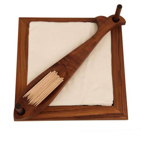 Brown Sheesham Wood Tissue Cum Toothpick Holder | Napkin Stand, Tissue Paper Holder - Tableware Table Top Holder Brown Sheesham Wood Tissue Cum Toothpick Holder | Napkin Stand, Tissue Paper Holder - Tableware Table Top Holder