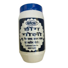 Poddar Hing Goli 600gm, (100gm *6) | Improves Digestion | Jar Pack
