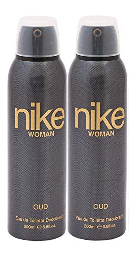 Nike Oud Eau De Toilette Deodorant Body Spray 400ml 13.5 Fl.oz. Pack Of 2 | Perfect Valentine Gift For Girlfriend Nike Oud Eau De Toilette Deodorant Body Spray 400ml 13.5 Fl.oz. Pack Of 2 | Perfect Valentine Gift For Girlfriend