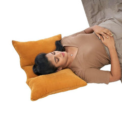 Orthopedic Pillows For Neck Pain, Adjustable Pillow, Scientifically Designed, Standard Size | Cervical Spondylosis, Sleeping, Anti-Allergy | Neck & Back Support Pillow, Silicone - Pack Of 1