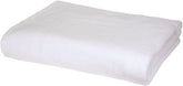 Tiqh 100% Zero Twist Cotton Highly Absorbent & Quick Dry Extra Large Soft Beach Towel 600 Gsm (White)