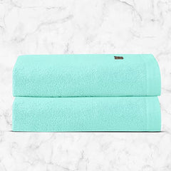 Spread Spain Bamboo Bath Towels 360 Gsm | Large Size Bamboo Bath Towel High Absorbent & Soft Bath Towel For Men & Women 2 Piece (Mint)