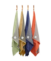 Doctor Towels Banana Double Cloth Bath Towels 330 Gsm | Super Soft Towels For Sensitive Skin, Quick Dry Towels For Bath Large Size | Pack Of 4