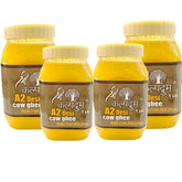 Premium A2 Desi Cow Ghee By Shree Kalpadruma | Pure Cow Ghee For Better Digestion & Immunity Good For Eyesight | 4 Litre (1 Litr * 4) 135.2 | Jar Pack