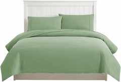 Bedsheets King Size With 2 Pillow Cover - 108 X 108 Inches, Sage Green | Comfort & Luxury For A Perfect Sleep Experience | Breathable & Wrinkle Free