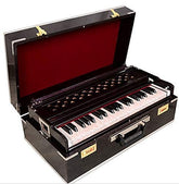 Light Weight Harmonium - Double Fold Bellow, 42 Keys, Two Reeds (Bass-Male), 440 Tuned | Handmade Instrument