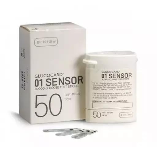 Arkray Glucocard 01 Mini Strips (Bottlepack of 50 strips) - Japanese Technology (No Machine Included in Package) Arkray Glucocard 01 Mini Strips (Bottlepack of 50 strips) - Japanese Technology (No Machine Included in Package)