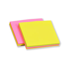 Sticky Notes Memo Notepad Bright Neon Colors With Good Sticky Power For Note Making - Art & Craft
