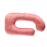 Pregnancy Pillow, G Shaped Pillow, Maternity Pillow For Sleeping - Pink Color | Pillow For Pregnant Women | Velvet Cover, Full Body Support For Better Sleep, Baby Support Pillow