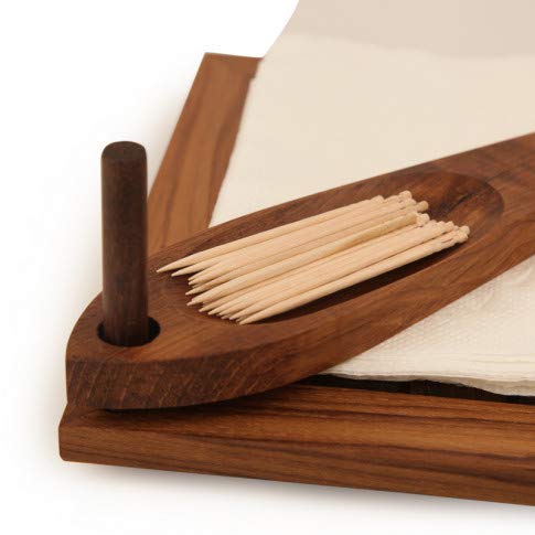 Brown Sheesham Wood Tissue Cum Toothpick Holder | Napkin Stand, Tissue Paper Holder - Tableware Table Top Holder Brown Sheesham Wood Tissue Cum Toothpick Holder | Napkin Stand, Tissue Paper Holder - Tableware Table Top Holder