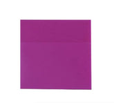 Transparent Memo Sticky Notes, 50 Sheets Sticky Pet Note, Stationery, Purple - Pack Of 3