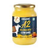 100% Pure A2 Bilona Desi Cow Ghee By Umanac | Traditional Hand Churned Bilona Method Desi Ghee Good For Hair & Skin | (500ml) 16.9 Ounce | Jar Pack