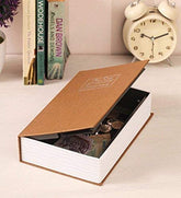 Book Locker Dictionary Book Safe With Key Lock, Book Safe Locker, Hidden Safe Jewellery Box Cash Locker For Home & Office 18 X 12 X 5.5 Cm, Colour - Multicolour