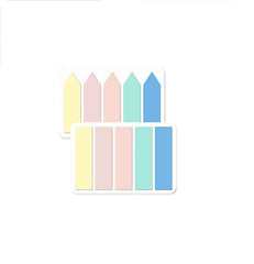 200 Pieces Pastel Color Page Markers Sticky Index Tabs Sticky Tabs Arrow Flag Tabs, Small Sticky