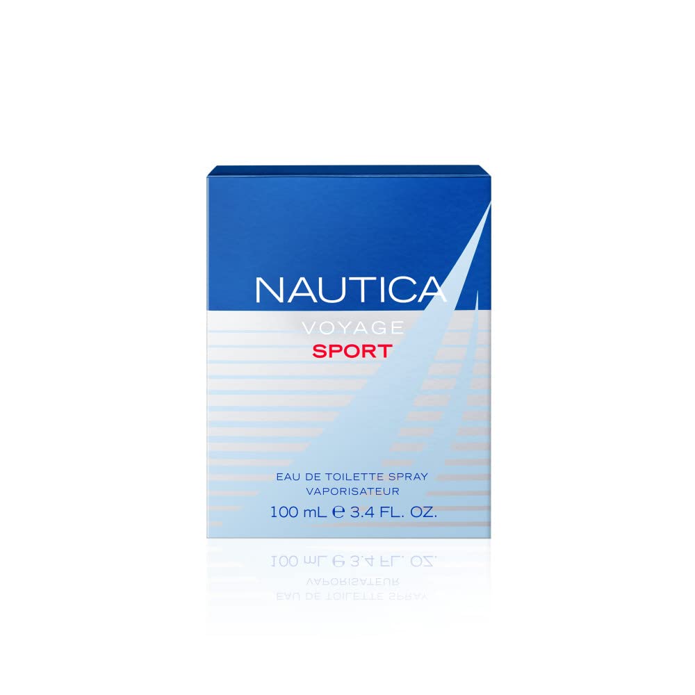 Nautica Voyage Sport Eau De Toilette Vaporisateur Spray 100ml 3.4 Fl.oz. Masculine Fragrance | Long Lasting | Office Wear Fragrance Nautica Voyage Sport Eau De Toilette Vaporisateur Spray 100ml 3.4 Fl.oz. Masculine Fragrance | Long Lasting | Office Wear Fragrance