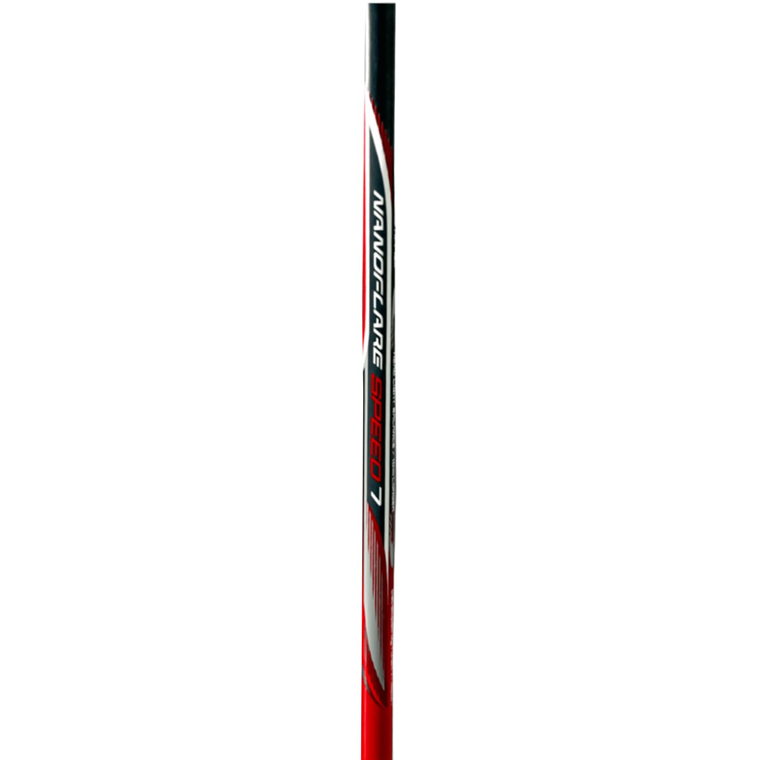 Yonex NANOFLARE SPEED 7 Graphite Badminton Racquet, 4u 4 Colour - Aura Red, Grip size - G4 Yonex NANOFLARE SPEED 7 Graphite Badminton Racquet, 4u 4 Colour - Aura Red, Grip size - G4