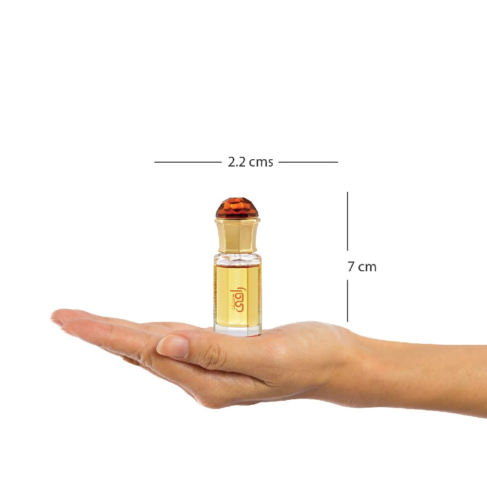 Ajmal Mukhallat Raaqi Concentrated Floral Perfume Free From Alcohol 10ml 0.3 Fl.oz. | For Unisex Ajmal Mukhallat Raaqi Concentrated Floral Perfume Free From Alcohol 10ml 0.3 Fl.oz. | For Unisex