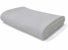 Go Green Organics Gots Certified Waffle Bath Towel 600 Gsm | Super Absorbant & Quick Dry, No Softeners, Environment Friendly Bath Towel (White)
