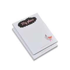 Collections Daily Planner Tear Off Pad, 50 Undated Sheets, Desk Notepad, Set Of 12 Writing Pads