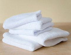 Fresh From Loom Cotton Hand Towel 1000 Gsm | Gym Towel- White (5 Pcs)