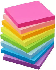 Self Sticky Note - Pack Of 5 Color X 400 Sheets | Suitable For Reading, Study, Office, School