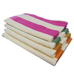 Akin Cotton Hand Towel 600 Gsm (Multicolor) - 4 Pcs
