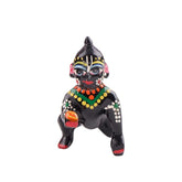 Laddoo Gopal God Idol, Bal Krishna, Kanha Ji Statue, Brass, Multicolor - 9 Cm, For Gifting & Worship, Religious, Home DƩcor, Baby Krishna Idol, Lord Krishna Statue