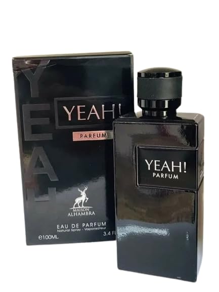 YEAH! PARFUM BY MAISON ALHAMBRA EAU DE PARFUM 100ML 3.4 FL.OZ. FOR MEN YEAH! PARFUM BY MAISON ALHAMBRA EAU DE PARFUM 100ML 3.4 FL.OZ. FOR MEN