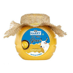 Organic A2 Cow Desi Ghee By Dr Harry | Rich In Calcium & Iron Healthy Nutrients Pure Desi Cow Ghee Reduces Joint Pain | (1 Litre) 33.8 Ounce | Jar Pack