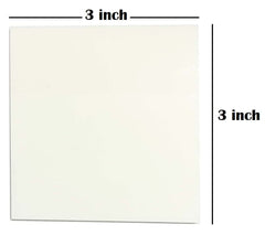 50 Sheets Sticky Paper Book Notes Invisible Sticky Note, Transparent Sticky Notes - 3 X 3 Inch