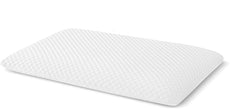 Memory Foam Slim Pillow For Sleeping, Orthopedic Pillow For Neck Support, White | Cervical Pillow For Neck Pain, Shoulder & Back Pain Relief | Versatile & Multipurpose Pillows