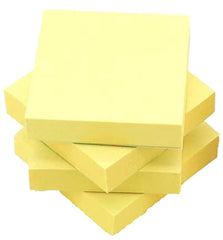 Yellow 3 X 3 Inch 400 Sticky Notes 4 Pads | 100 Sheets Per Pad
