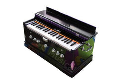 Musical Instrument Harmonium - 7 Stopper, Double Bellow, Two Reeds (Base- Male), 39 Smooth Conditioned Keys | Two Side Carry Handle