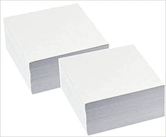 Writing Plain Slip Note Pad, Mini Memo Pad White Estimate Pad-100 Pages Per Pad, Pack Of 50