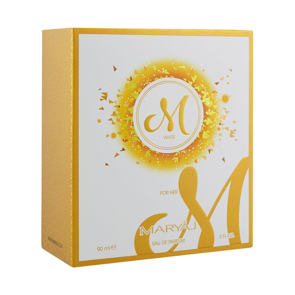 Ajmal Maryaj M White Eau De Parfum For Her 90ml 3 Fl.oz. | Long Lasting & Perfect Gift For Girlfriend Ajmal Maryaj M White Eau De Parfum For Her 90ml 3 Fl.oz. | Long Lasting & Perfect Gift For Girlfriend
