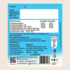 Patanjali Nutrela Weight Gain Powder, With Suitable For Vegetarians & Non-Vegetarians, 2kg