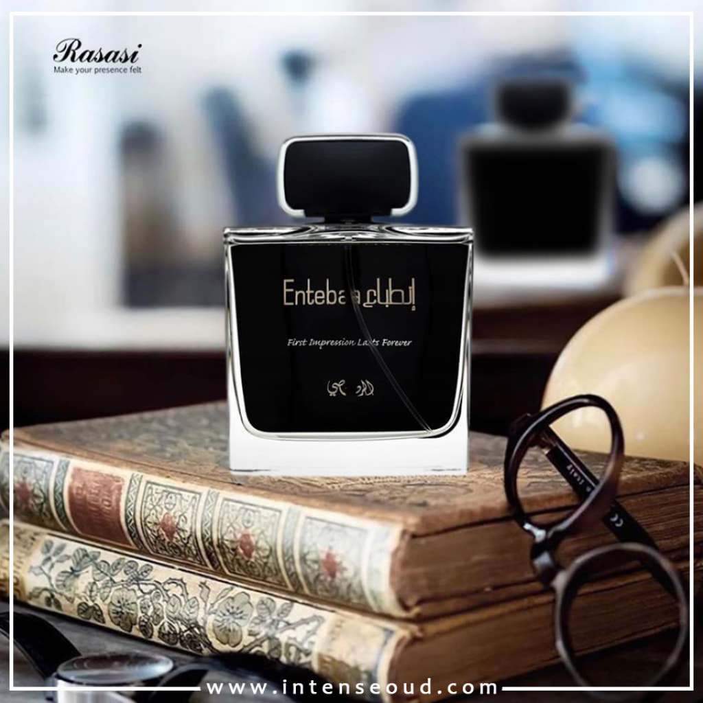 Rasasi Entebaa Pour Homme Eau De Parfum 100ml 3.4 Fl.oz. Men Fragrance | First Impression Lasts Forever Rasasi Entebaa Pour Homme Eau De Parfum 100ml 3.4 Fl.oz. Men Fragrance | First Impression Lasts Forever