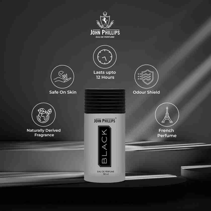 John Phillips Luxury Black & Wi-fi Eau De Perfume 50ml 1.6 Fl.oz. Each Pack Of 2 For Men John Phillips Luxury Black & Wi-fi Eau De Perfume 50ml 1.6 Fl.oz. Each Pack Of 2 For Men