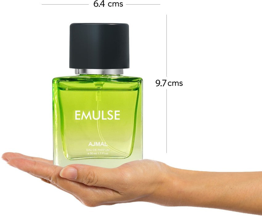 Ajmal Emulse Eau De Parfum 50ml  1.6 Fl.oz. & Yearn Deodorant 150ml 5 Fl.oz. Party Wear Gift For Men And Women | Pack Of 2 Ajmal Emulse Eau De Parfum 50ml  1.6 Fl.oz. & Yearn Deodorant 150ml 5 Fl.oz. Party Wear Gift For Men And Women | Pack Of 2