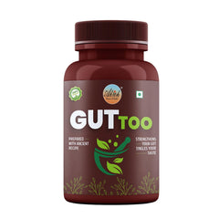 Akioh Gut Too- Gut Strength Effective Solution For Common Digestive Problems, Certified 100% Natural & Pure Powder, Supplements For Stomach Health & Indigestion | 200gm 0.4lbs