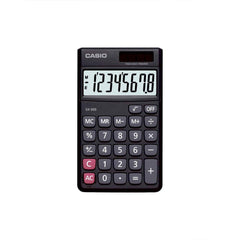 Casio SX-300-W Portable Calculator & Casio HL820VL-BK Portable Calculator With Flap Cover | Pocket Size Calculator