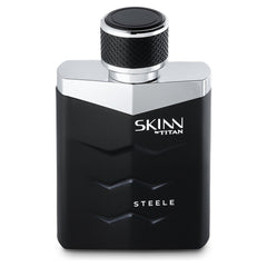 Skinn By Titan Steele Liquid Fragrance For Men, 100ml 3.4 Fl.oz.