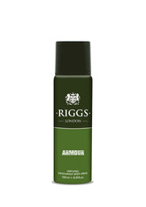 Riggs London Armour Perfumed Deodorant Body Spray 250ml 8.4 Fl.oz. Unisex Fragrance