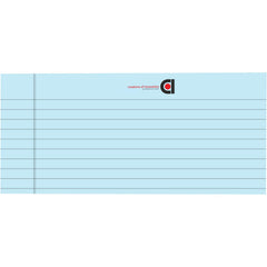 Wide Ruled 5x 8 - Inch 50-Sheet Lined Writing Note Pad, For Everyday Use (Blue, Pink) Pack Of 12