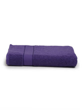 Creeva Large Size Full Body Cotton Bath Towel 600 Gsm | Soft & Highly Absorbant Towels For Gym Pool Spa (Violet)