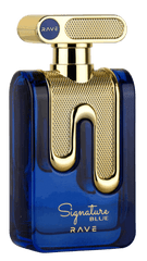 Rave Signature Blue Eau De Parfum 100ml 3.4 Fl.oz. Unisex Luxury Fragrance | Long Lasting