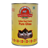 Organic Desi Cow Ghee By Gavyratan | High In Protein Fiber Healthy Desi Ghee Helps Moisturize Dry Skin & Hair | (5 Litr) 169.0 Ounce | Tin Pack
